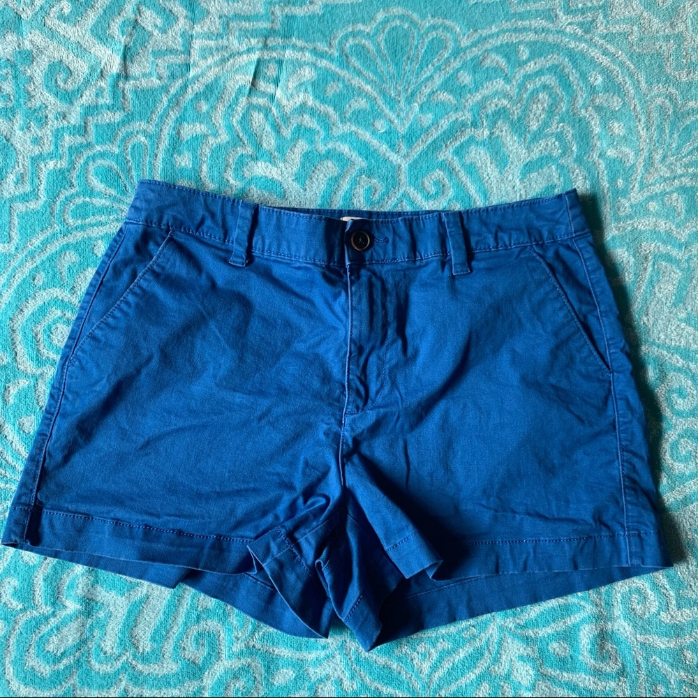 Bright Blue Chino Shorts